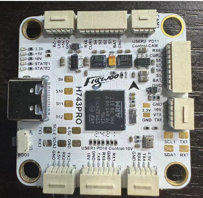 Flywoo H743 Pro Board Top