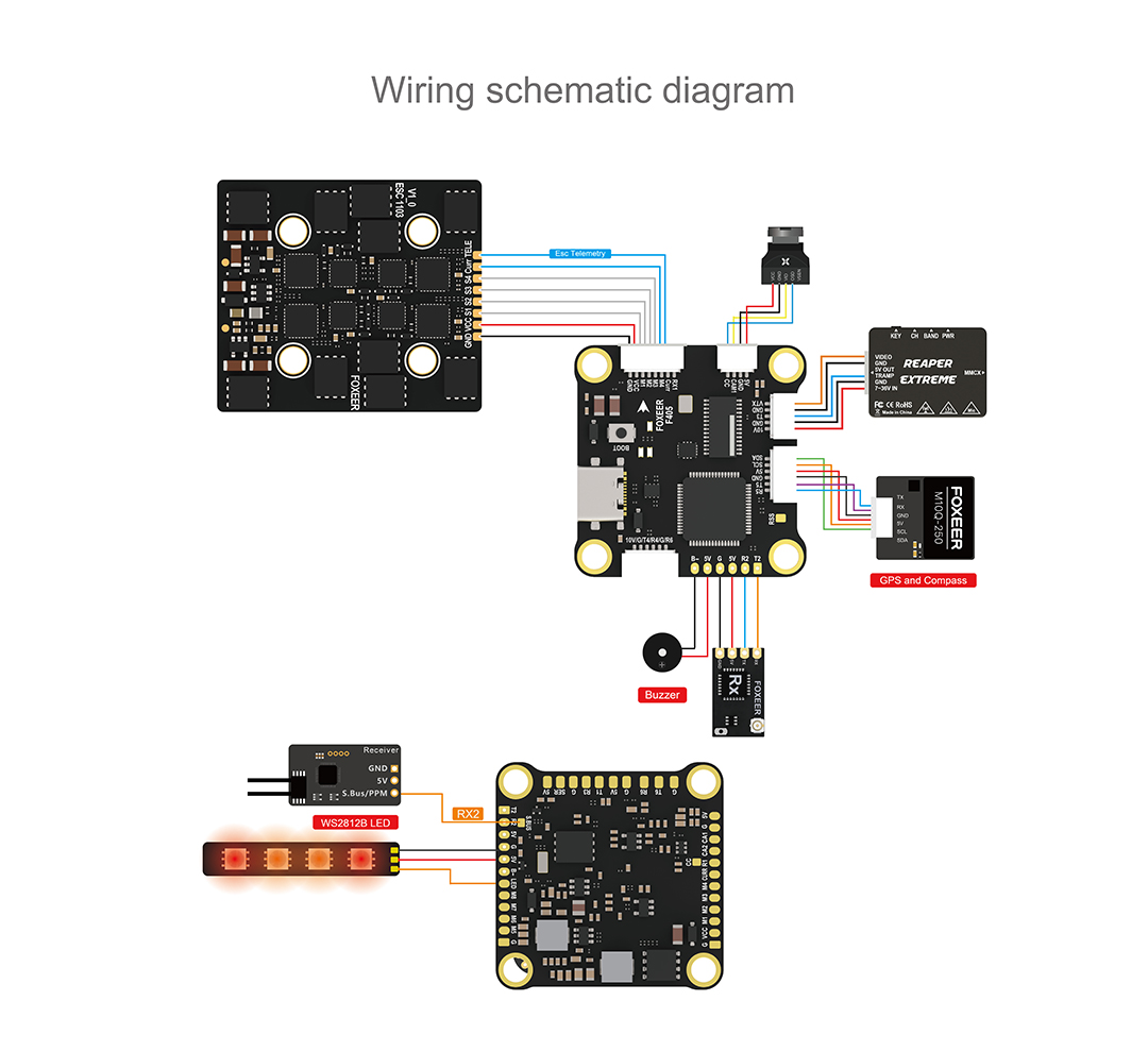 FoxeerF405v2 Board